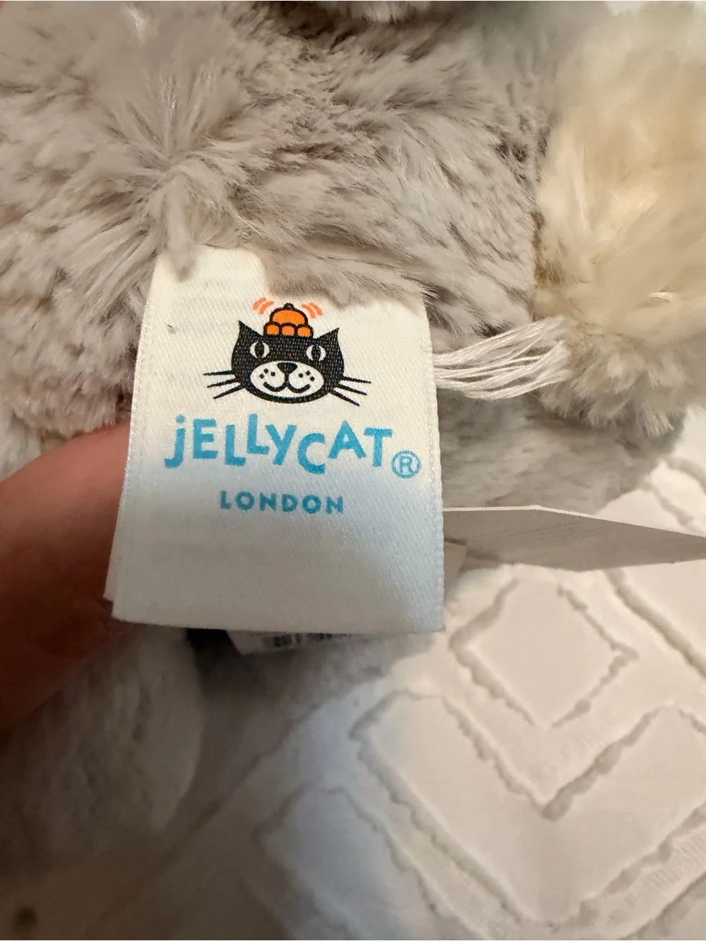 Jellycat Gray Blossom Grey Bunny ‘Bloom’ medium